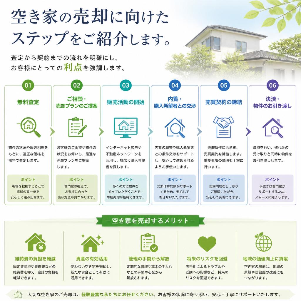 5. スムーズな売却サポートの流れ