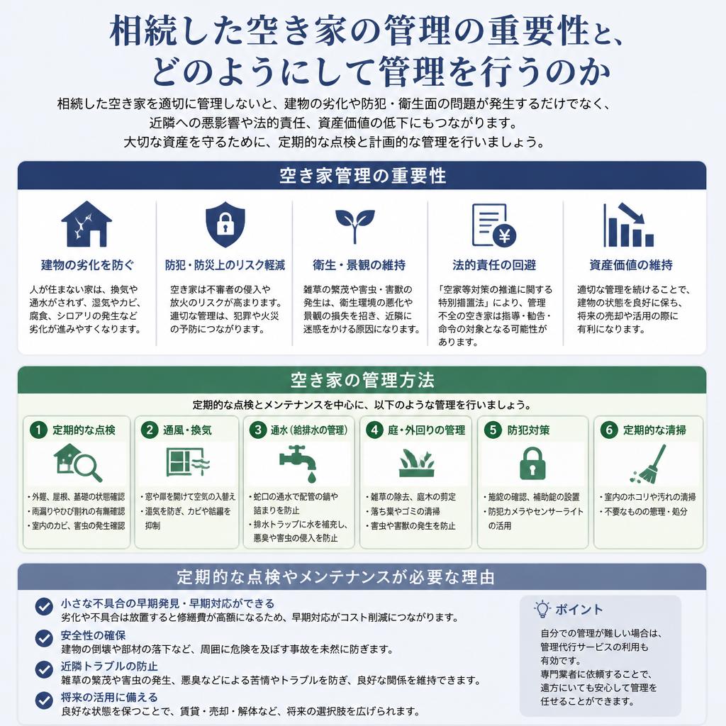 2. 相続空き家の管理とは？