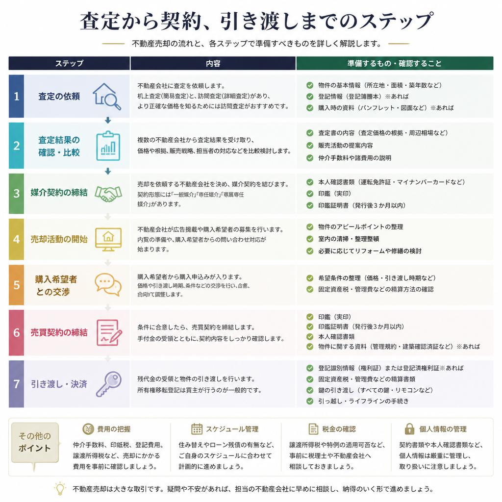 5. 売却までのプロセス
