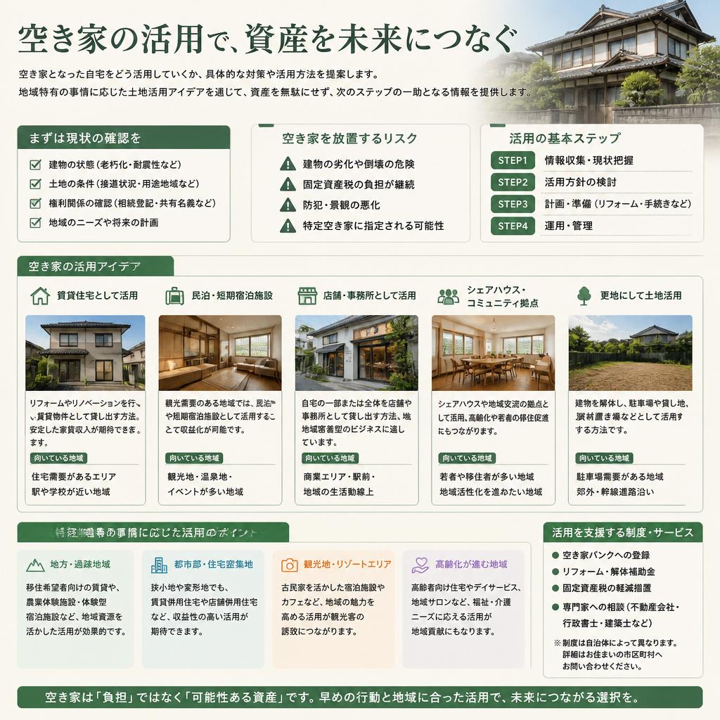 空き家対策のアイデア