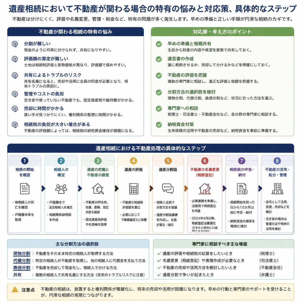 遺産相続と不動産のなぜ？