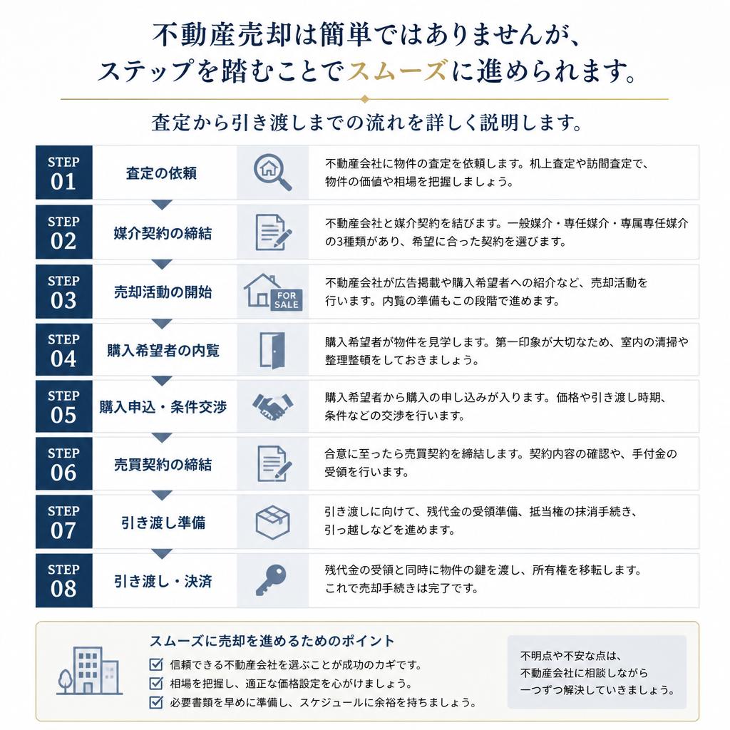3. 住宅売却のステップガイド