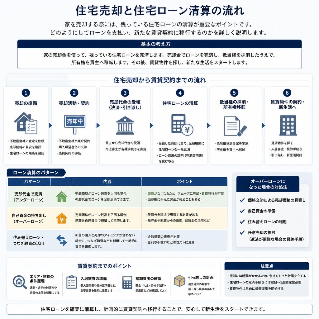 住宅ローンの清算について
