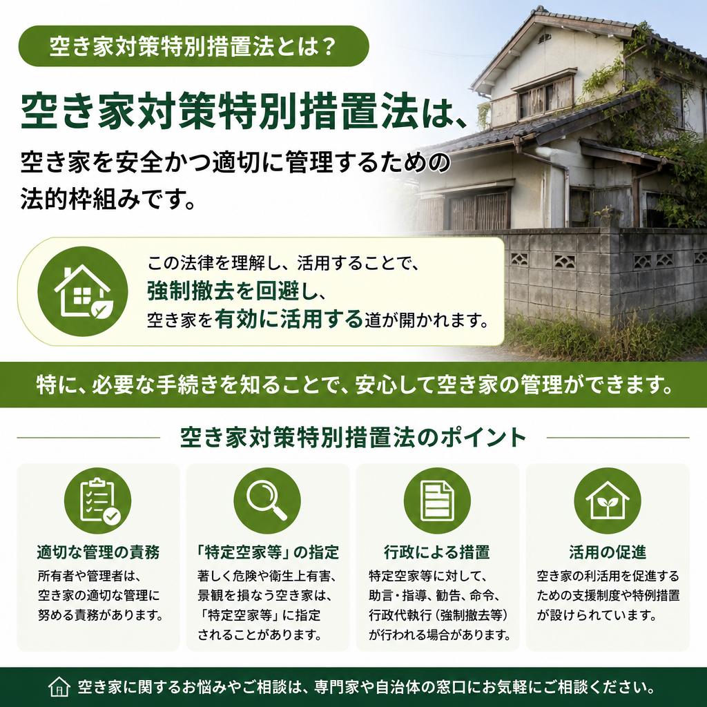 空き家対策特別措置法による強制撤去になる前にすべきことは｜IEKURAS