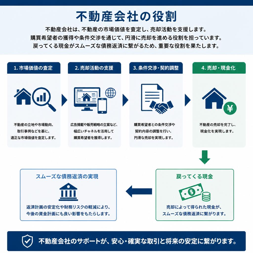 不動産会社の役割と流れ