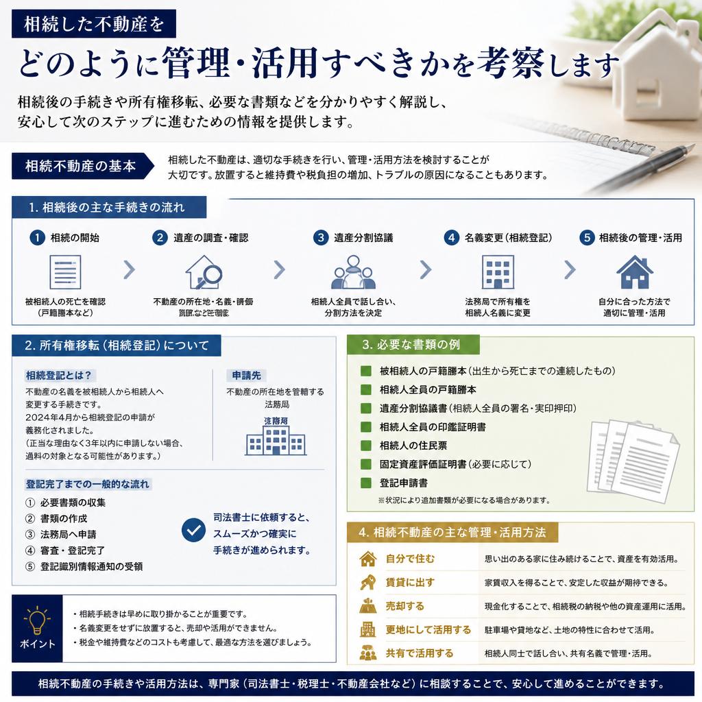 相続不動産の管理