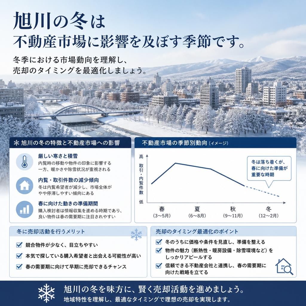 旭川の冬季住宅市場動向