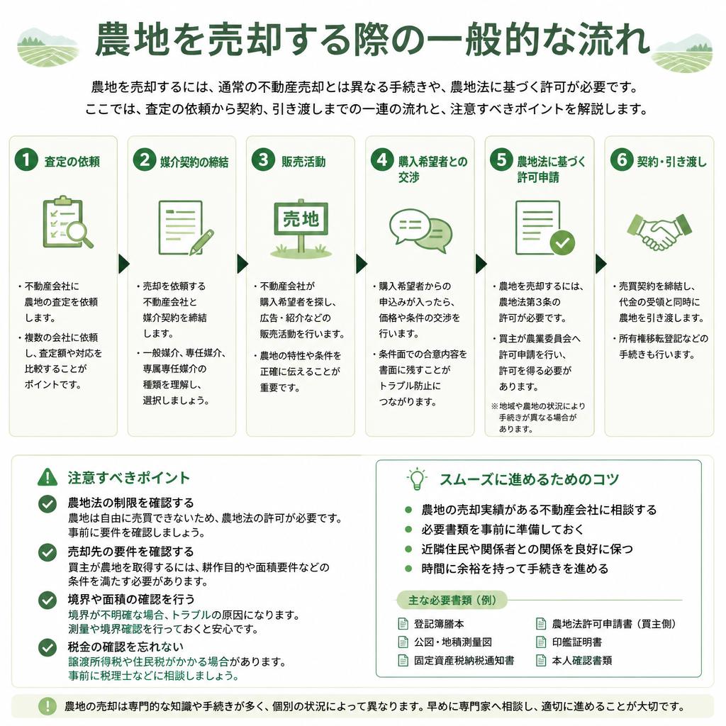 4. 農地売却の流れ