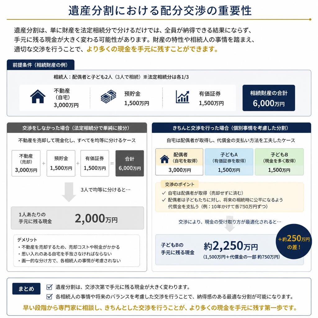 配分交渉の重要性