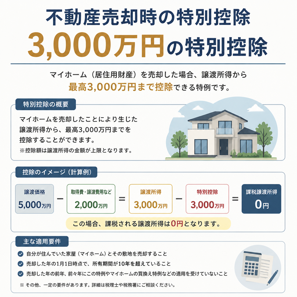 2. 3,000万円特別控除の適用条件と注意点